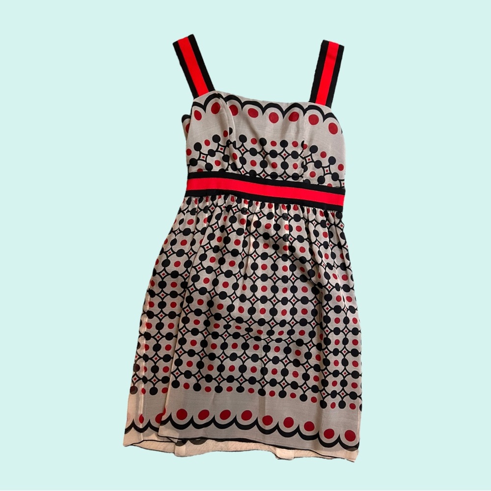 Vintage Anna Sui Mod dot dress from the early 2000's size 2